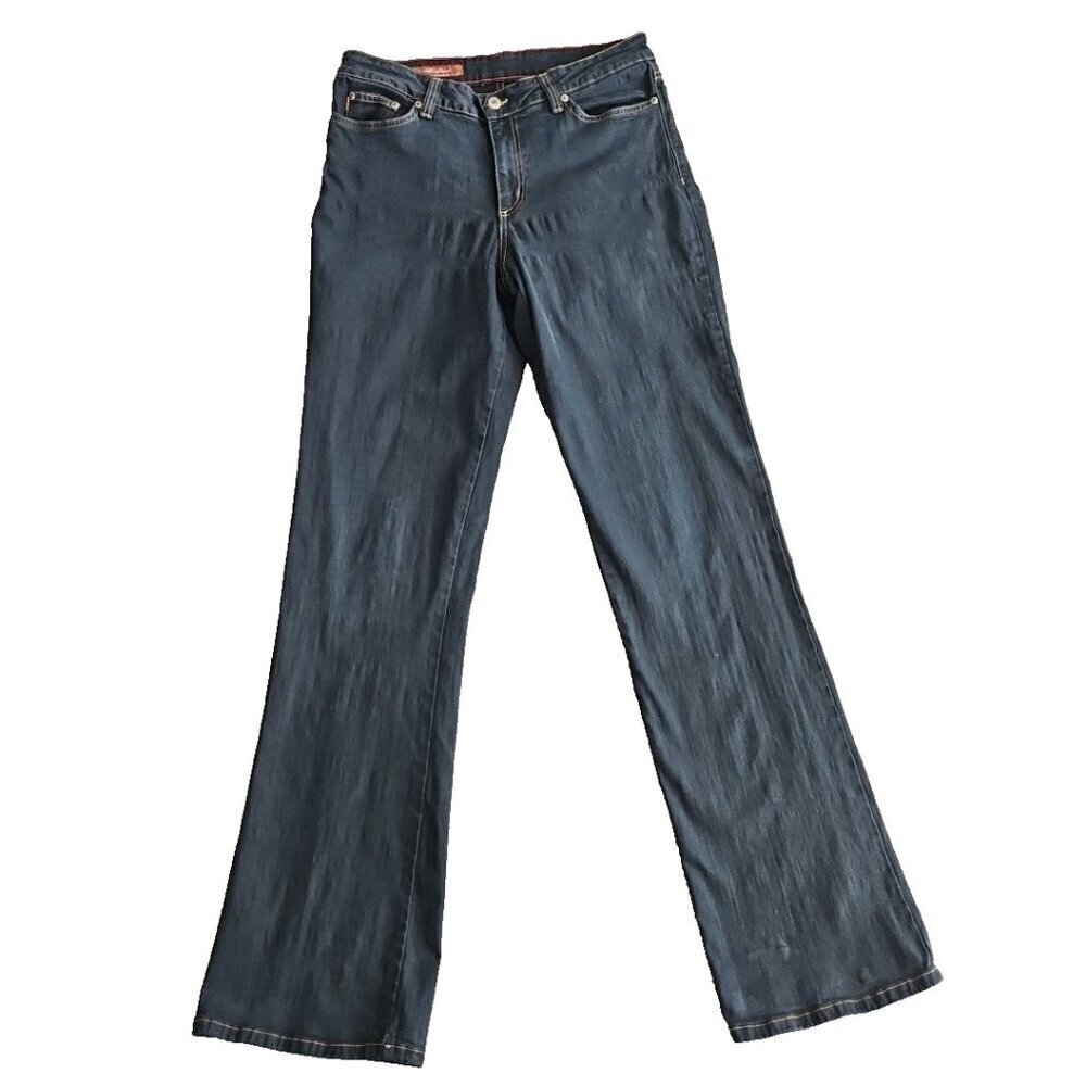 MU Jeans Women’s Size 16 (33x37) Authentic Dungarees‎ Dark Blue Wash Denim